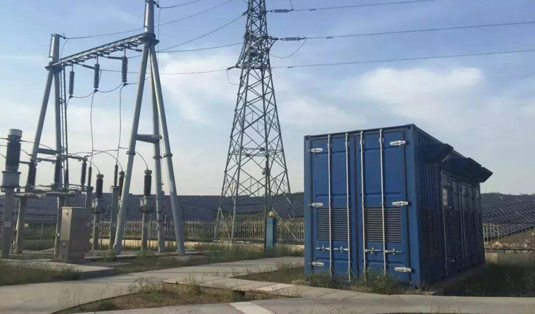 光伏發(fā)電多少兆瓦需要升壓站，光伏升壓站接線原理